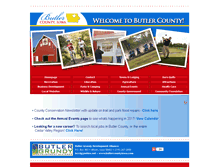 Tablet Screenshot of butlercountyiowa.com